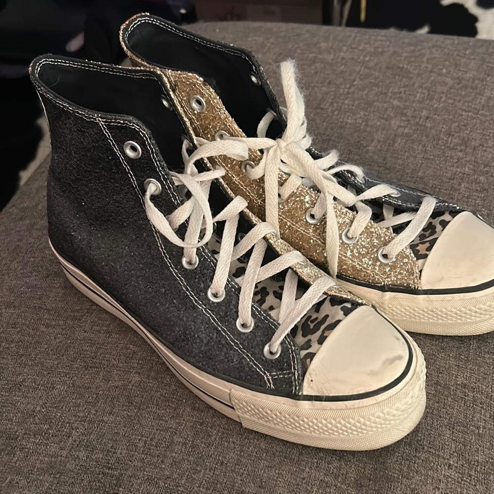 Custom Glitter a converse